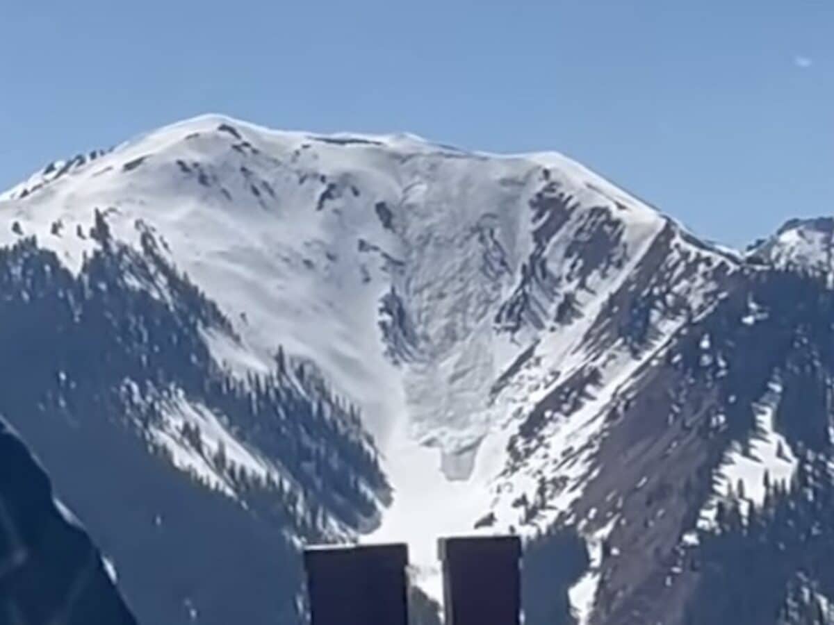 Large Spring Avalanche Triggered In Highland Bowl at Aspen Highlands