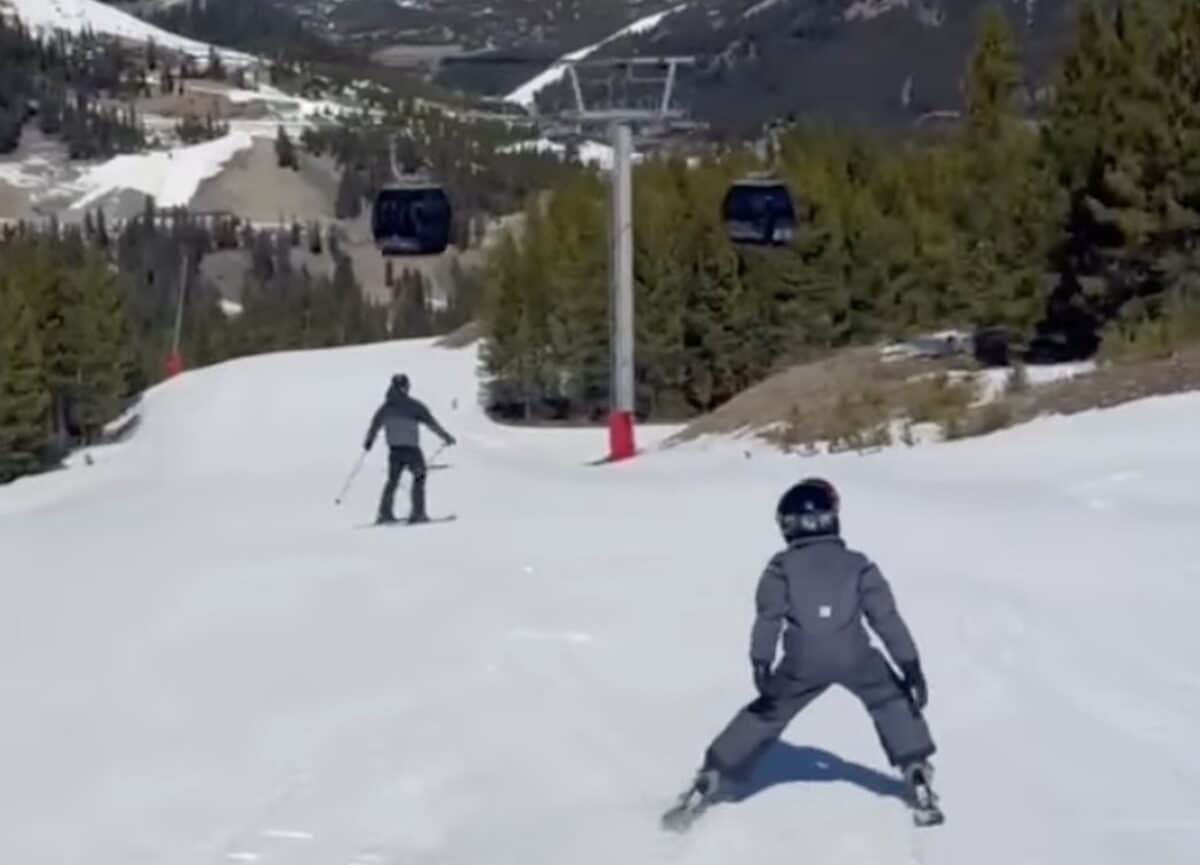 Prince Harry Teaches Prince Archie How To Ski At Private Montana Ski Resort