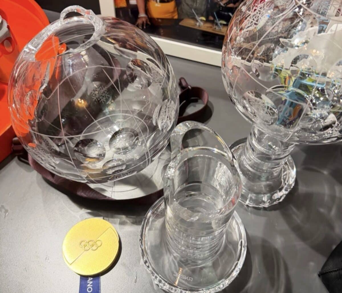 Mikaela Shiffrin Breaking Her World Cup Title Trophy Was Not An April Fools Joke