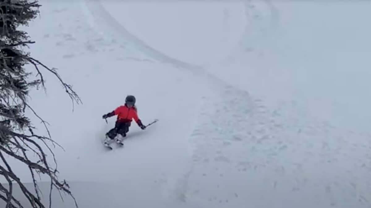 7-Year-Old Shreds April Powder After Snowstorm Hits Austria