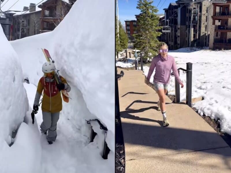 April 3, 2023 vs April 3, 2026 @ Deer Valley, Utah