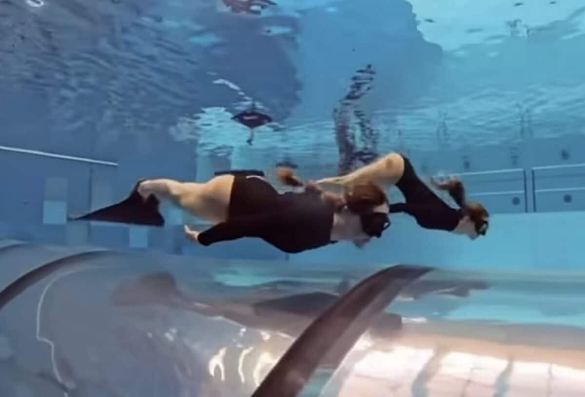 Olympic Gold Medal Skier Freedives Poland’s Deepest Pool