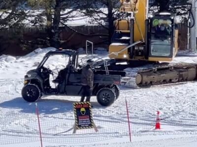 Snowdon Triple Chairlift removal @ Killington Ski Resort