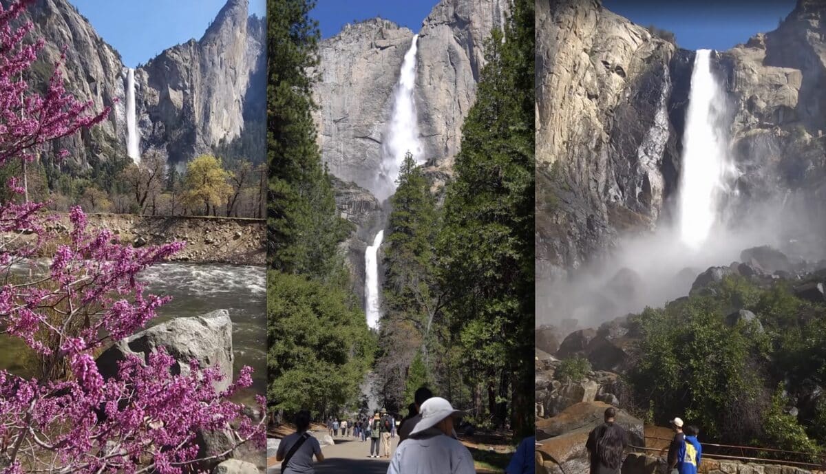 The Waterfalls of Yosemite National Park Are Putting On A Show Right Now