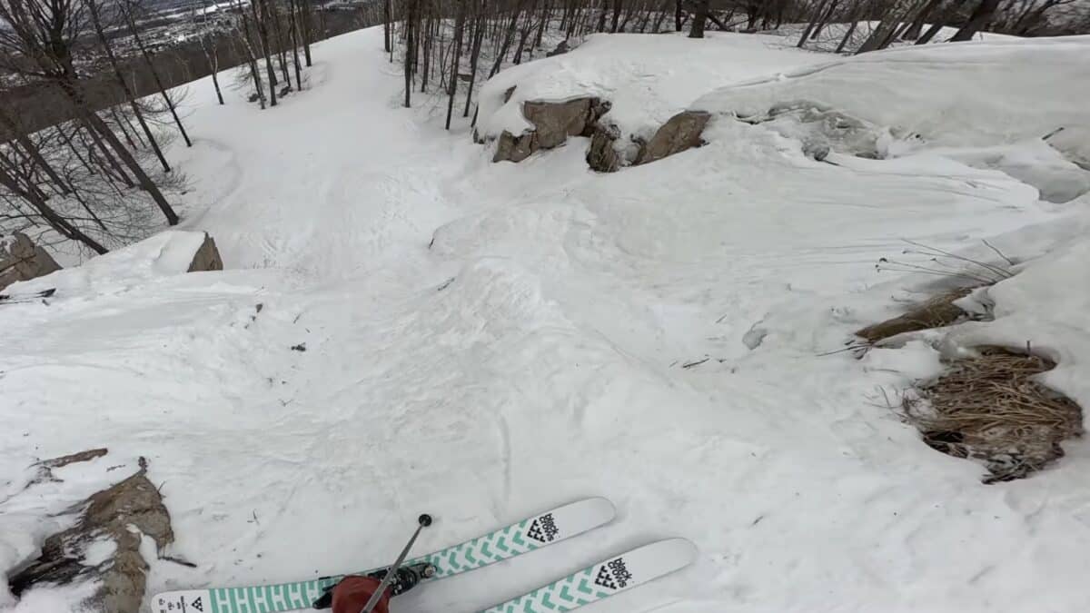 This Wisconsin Ski Area Has Its Own Version Of Corbet’s Couloir