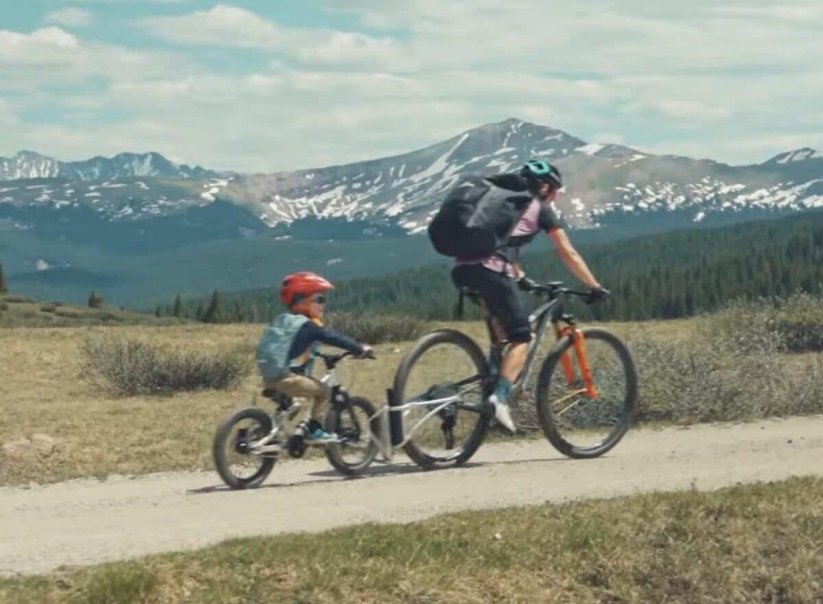 How An Olympic Mountain Biker Approaches Riding With Her 3-Year-Old Son