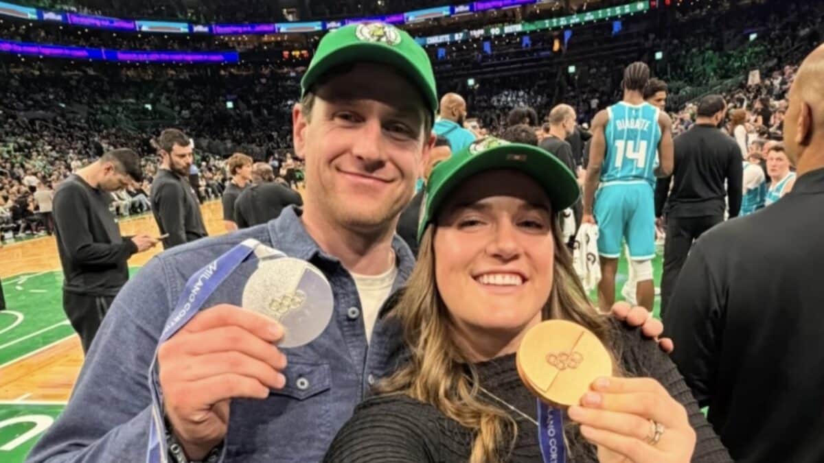 Boston Celtics Honor Two Vermont Skiers For Olympic Success