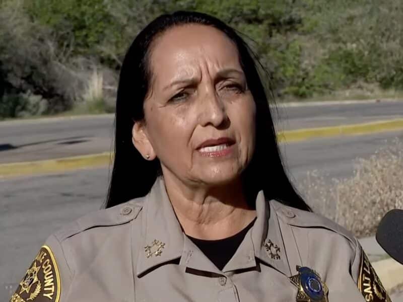 Big Cottonwood Canyon arson press conference with Salt Lake County Sheriff Rosie Rivera