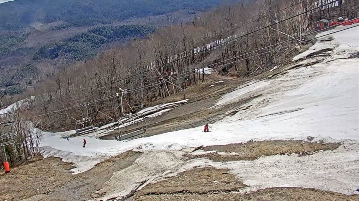 Conditions at Whiteface in New York.