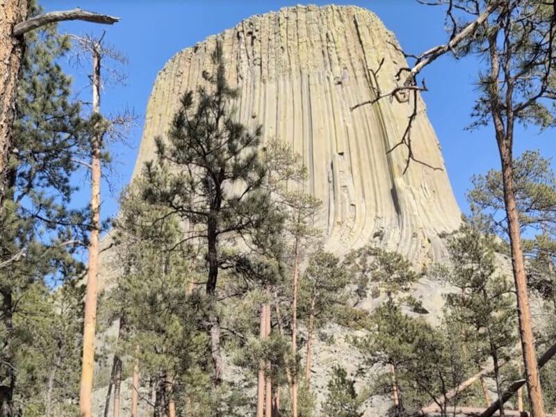 Devil's Tower National Monument in Wyoming.