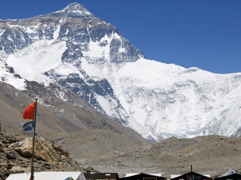 Everest base camp.