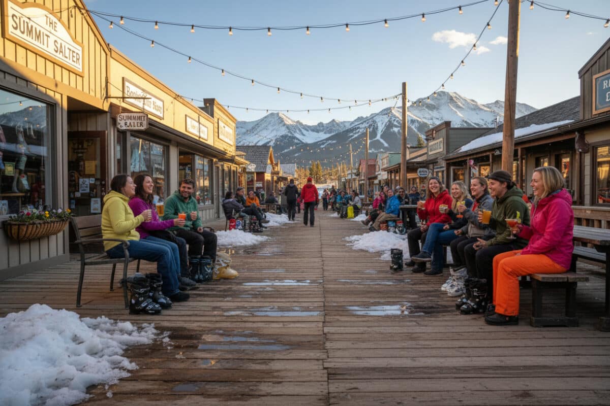 Shoulder SEason apres ski