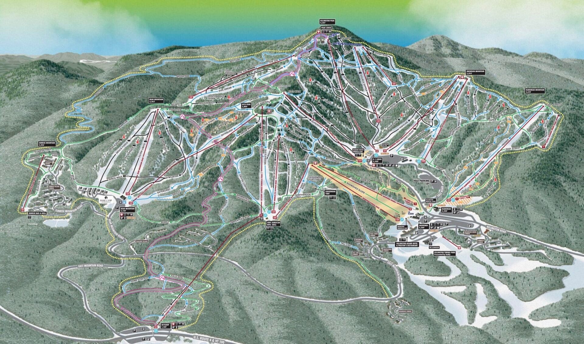 Killington Begins Explosives Work For New Quad Chairlift Tower & Terminal Foundations