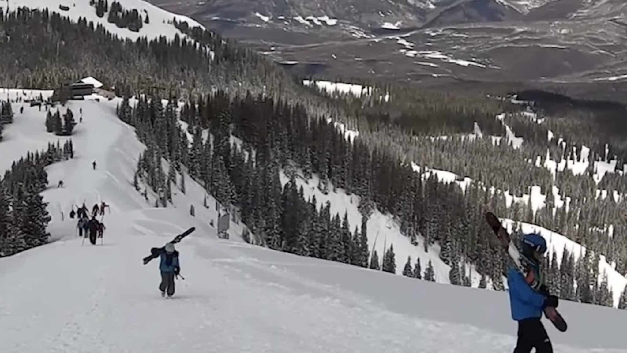 This Might Be the Most Demanding Inbounds Hike at Any North American Ski Resort