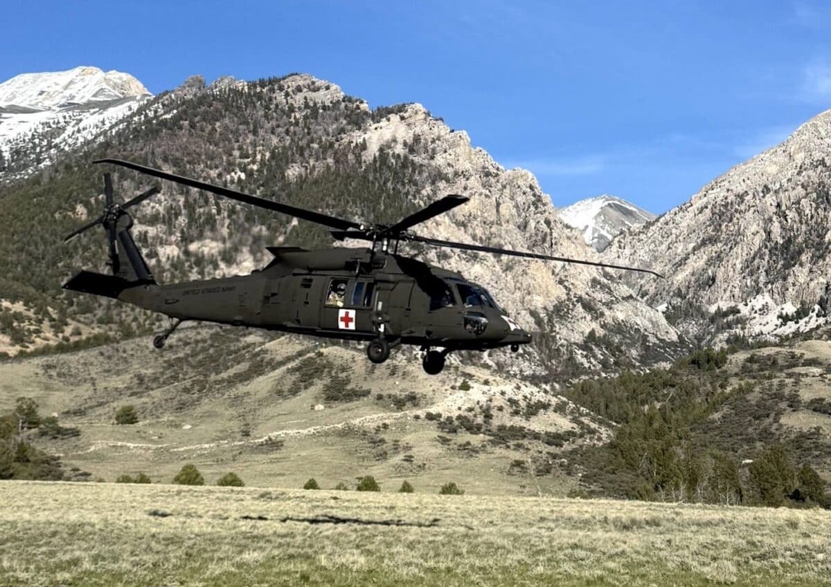 Idaho National Guard helicopter TALON96