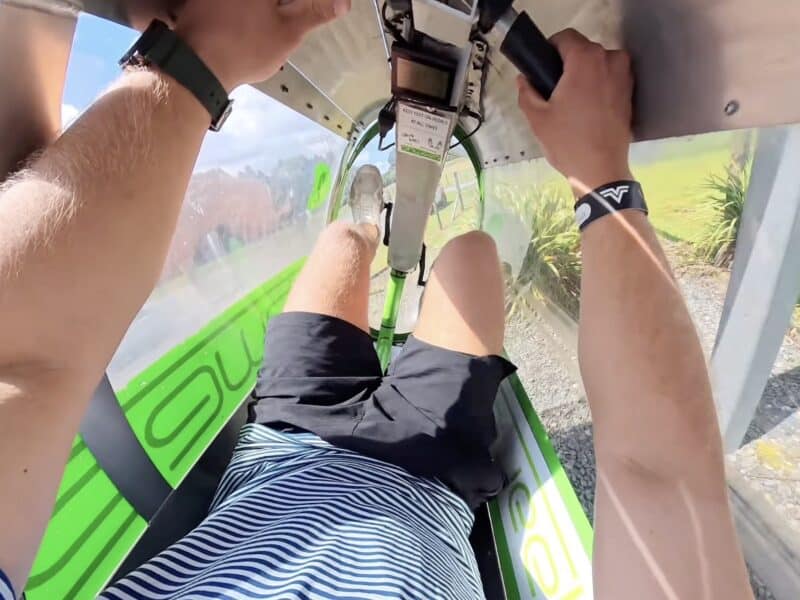 World's only pedal-powered monorail.