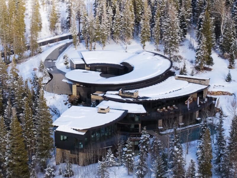 Soaring Waters estate in Park City, Utah.
