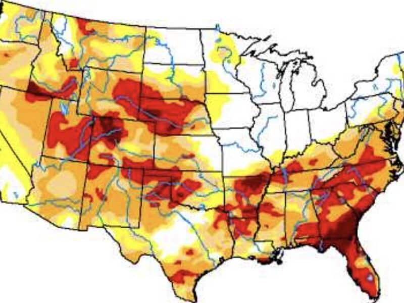 U.S. Drought Monitor.