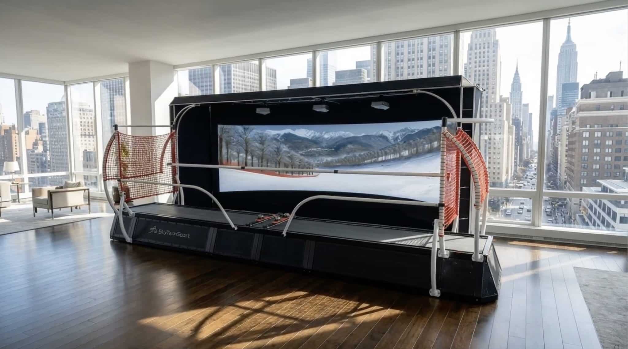 You Can Ski In The Comfort of Your Home With This $133,990 Simulator
