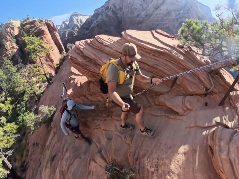 Angels Landing hike @ Zion National Park