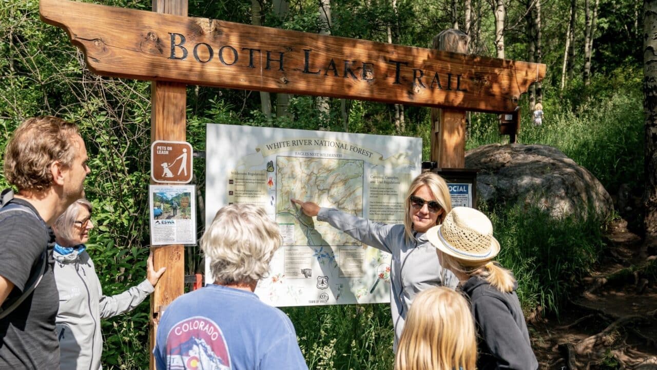 Booth Lake Trailhead in Vail.