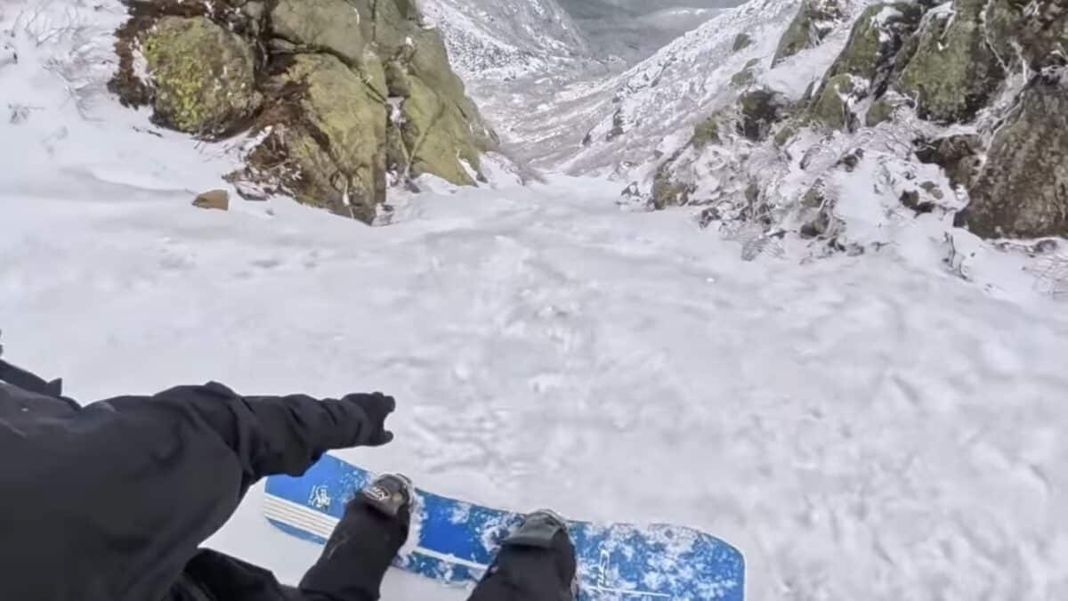 People Were Still Shredding Tuckerman Ravine This Past Weekend