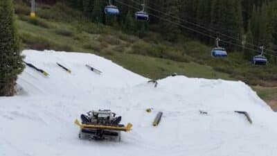 Summer hike park at Copper Mountain.