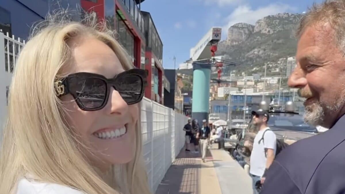 Lindsey Vonn and Other Red Bull Skiers Attend The F1 Monaco Grand Prix