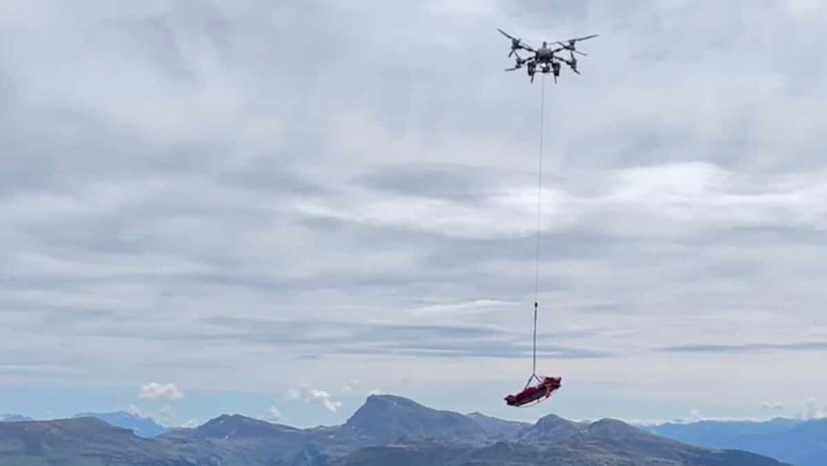 Giant Drones Are Taking the Heavy Lifting Out of Mountain Search and Rescue
