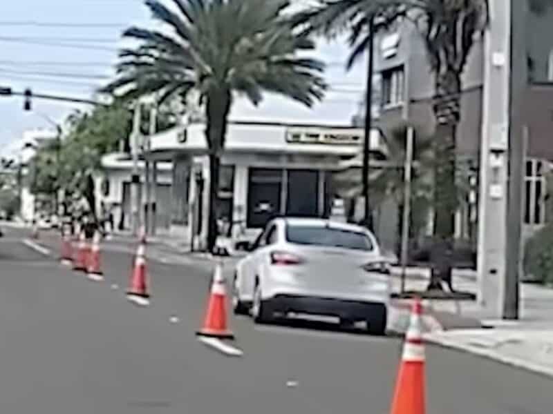 Drunk driver barrels through IRONMAN Jacksonville bike & run course.