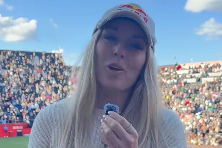 Lindsey Vonn Sits Courtside For 44-Year-Old Serena Williams Return To Competitive Tennis