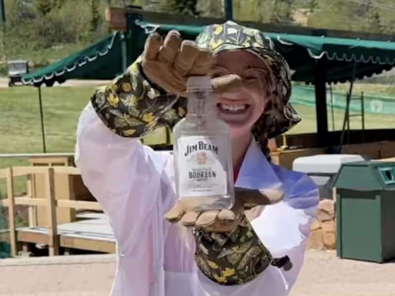 Trash found on the slopes of Deer Valley Resort in Utah.