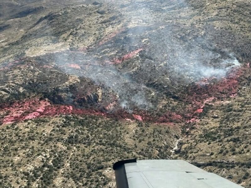 Box Fire @ Saguaro National Park