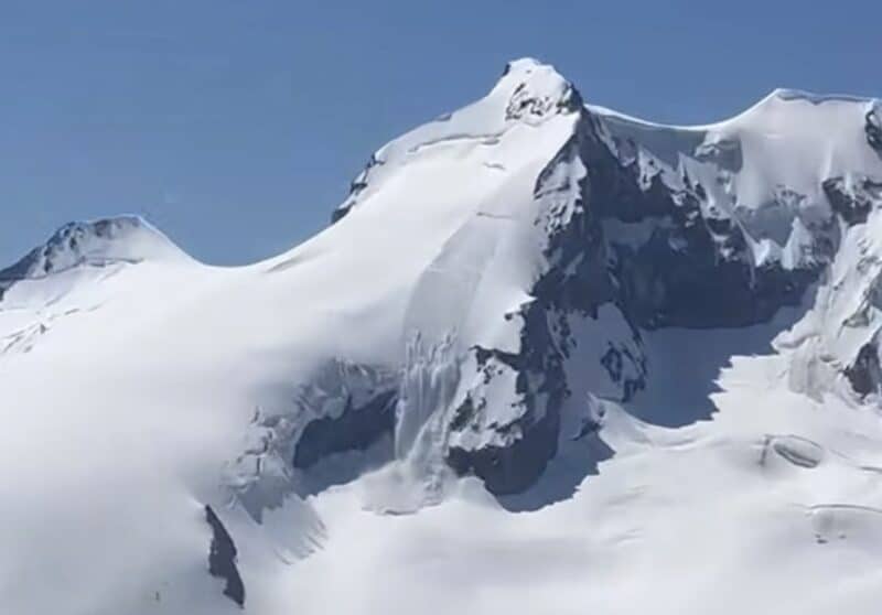 Mid-June Avalanche @ Mount Garibaldi, Canada