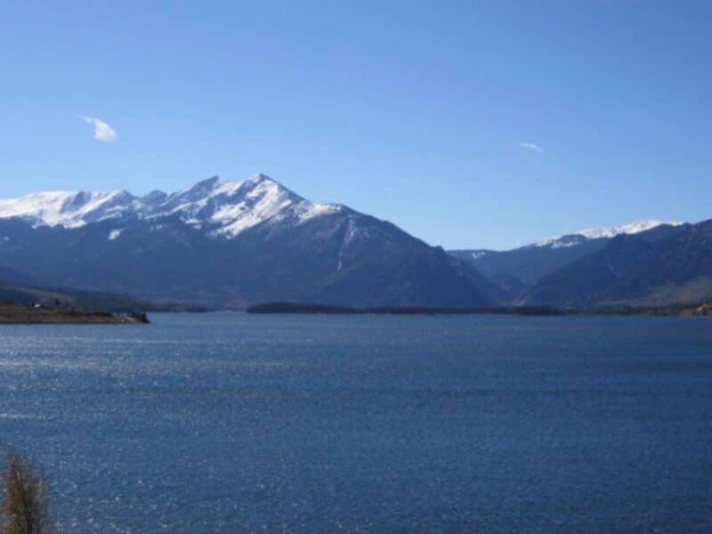 Dillion Reservoir in Colorado.
