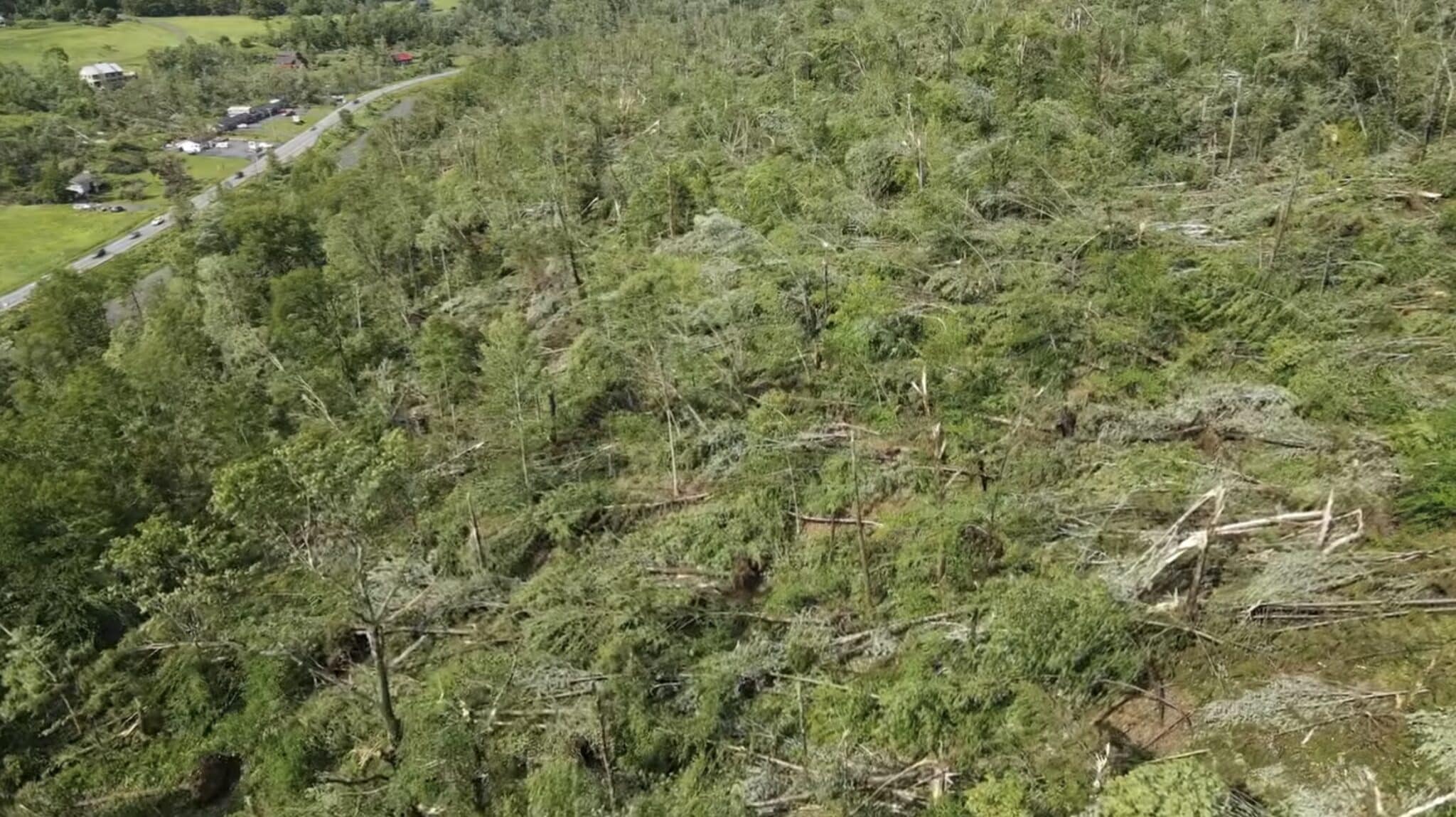 Rare EF1 Tornadoes Cause Damage In Vermont Mountain Towns