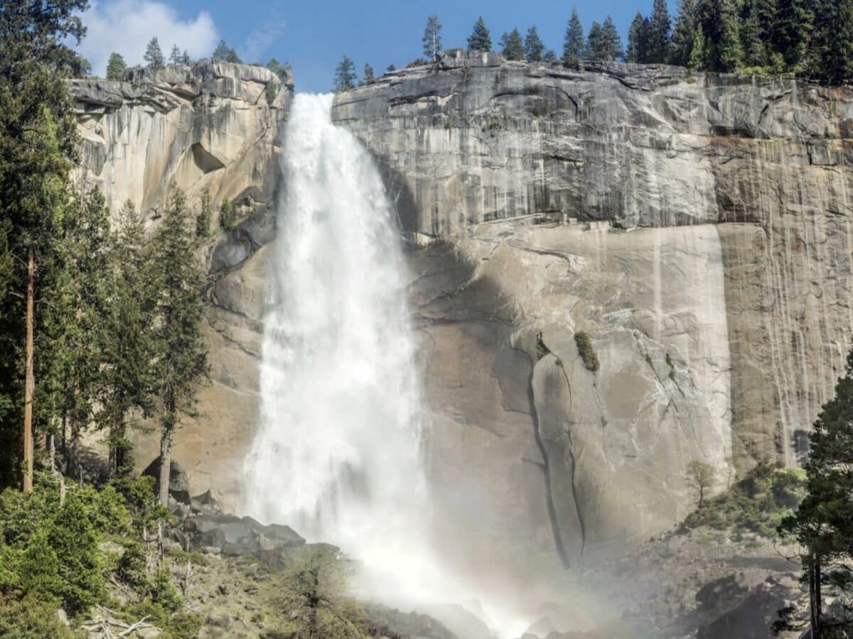 Nevada Fall in Yosemite National Park.