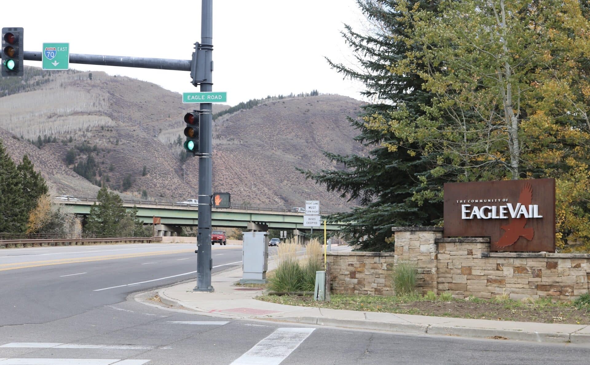 Eagle/Vail area, where smoke forced the postponement of mountain bike races.