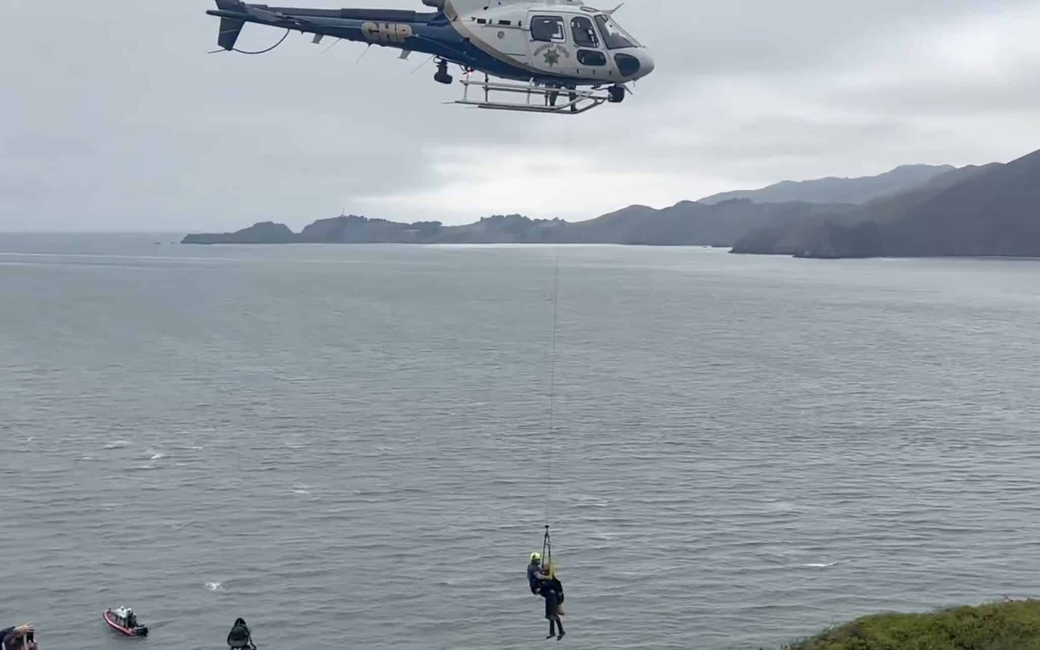 Two Hikers Face Fines After Cliff Rescue Near Golden Gate Bridge