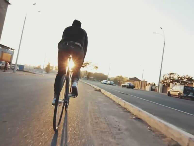 Cyclists.