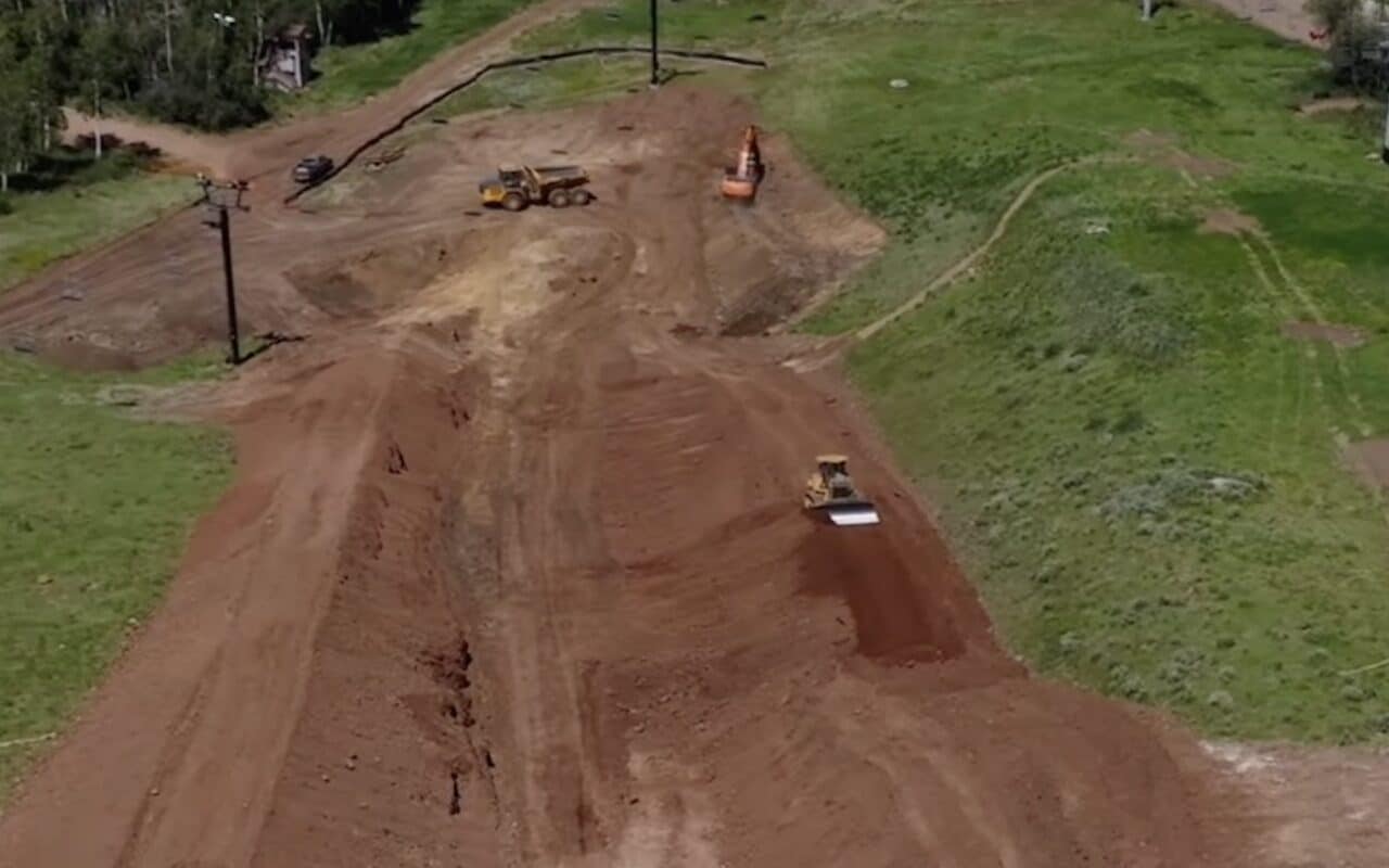 Building a precise Olympic halfpipe.