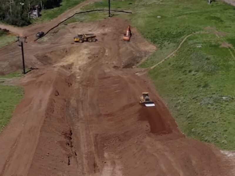 Building a precise Olympic halfpipe.
