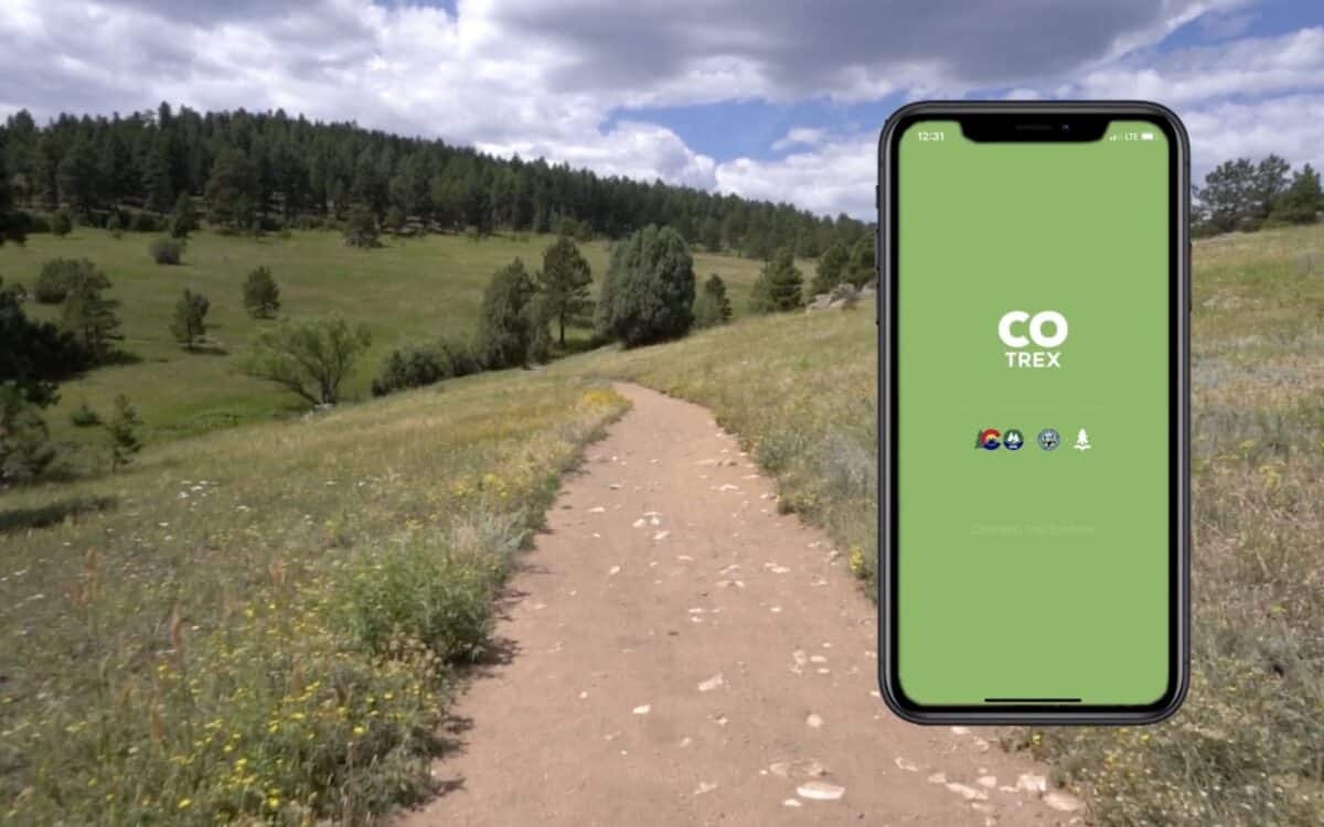 COTREX, Colorado's free trail app.