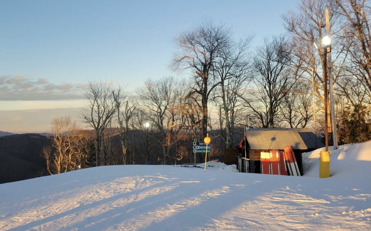 Ski resort in North Carolina.