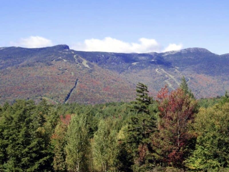 Mt. Mansfield, the tallest mountain in Vermont.
