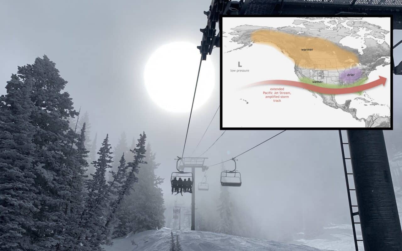 El Niño's impact on the ski season ahead.