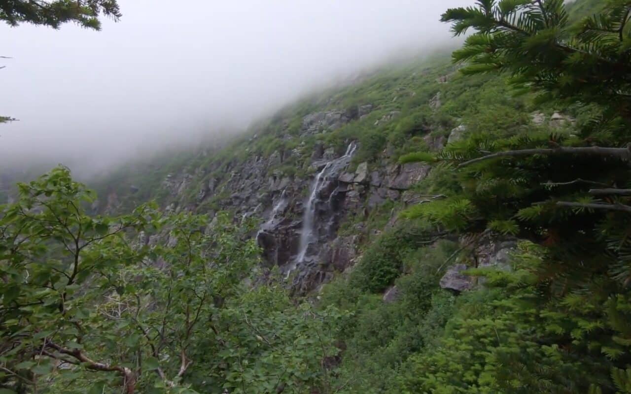 Tuckerman Ravine when there's no snow.