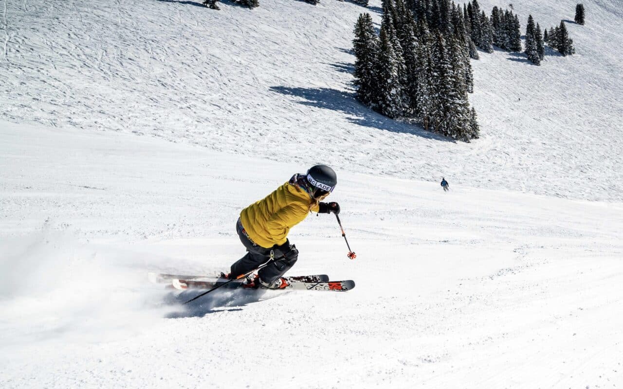 Skiing at Vail.
