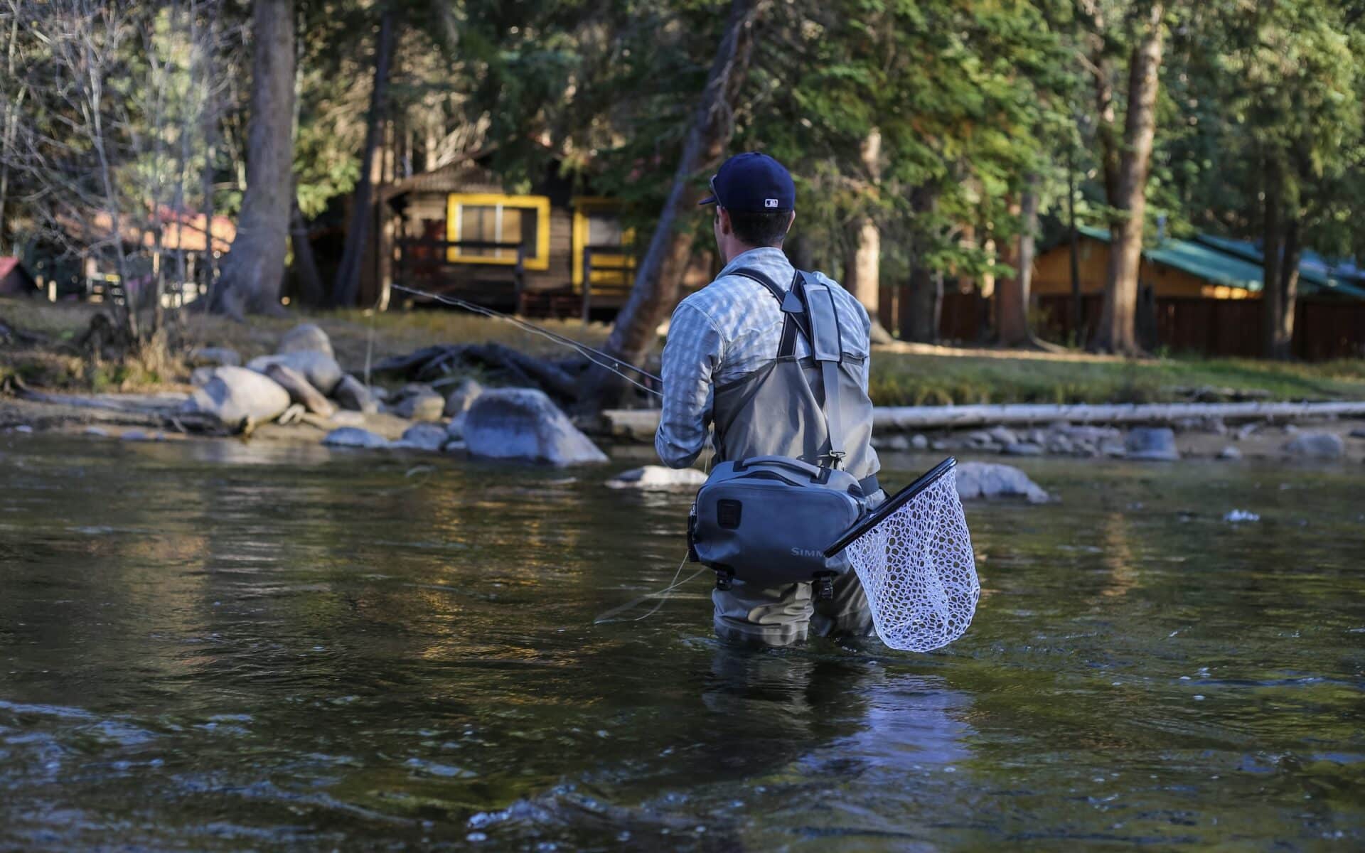 Fly fishing in Colorado.