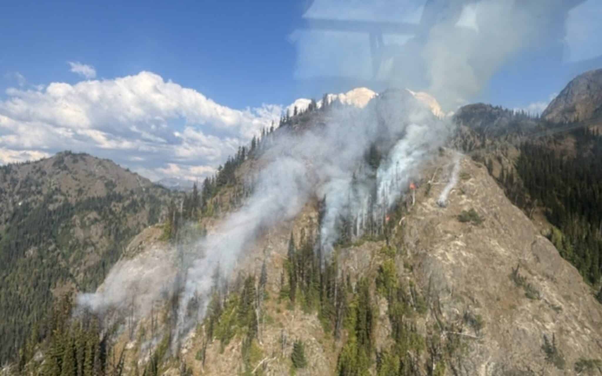 North Cascades Fires Grow After Lightning Storms Spark New Incidents